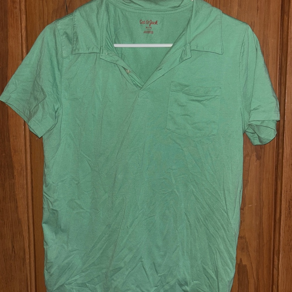 Cat & Jack Mint Green Short Sleeve Tee